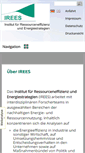 Mobile Screenshot of irees.de